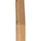 Ekena Millwork 4"W x 14"D x 18"H Merced Rough Sawn Knee Brace, Western Red Cedar BRC04X14X18MRC00RWR - alternate 2